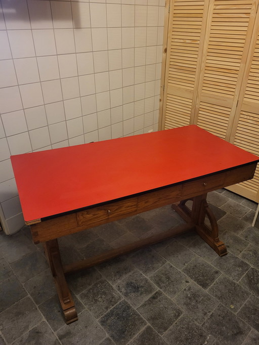 Bureau Formica Blad Jaren 60/70