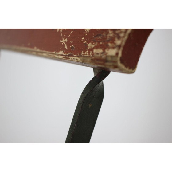 Image 1 of Set van 4 vintage inklapbare tuinstoelen, Tsjecho-Slowakije jaren 1920