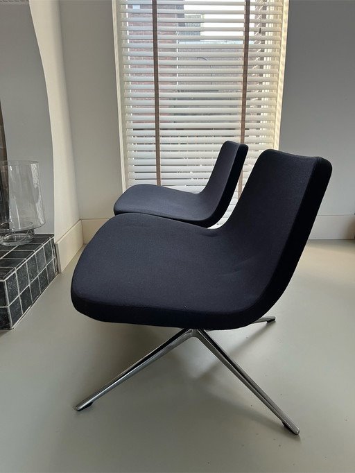 2x Hay Ray swivel chair