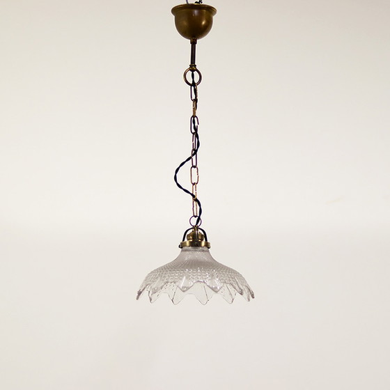 Image 1 of Art Deco Holophane Hanglamp