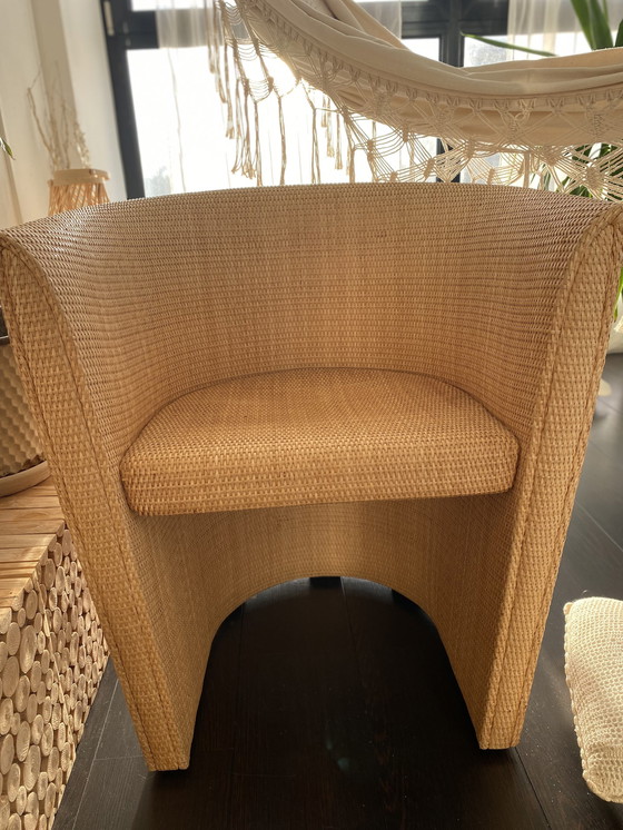 Image 1 of 2x Bonacina Miniton fauteuil by Giuseppe Vigano