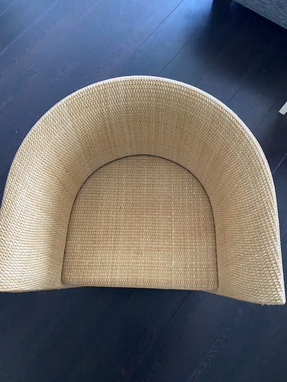 Image 1 of 2x Bonacina Miniton fauteuil by Giuseppe Vigano