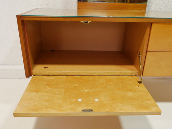 Image 1 of Vintage spiegel commode / kaptafel, jaren 60, Duitsland