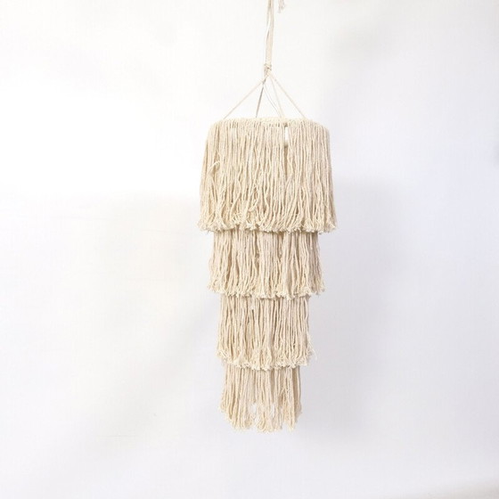 Image 1 of Vintage macramé lampenkap, Mexico