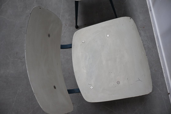 Image 1 of 5x Friso Kramer Ahrend De Cirkel Opstand Stoelen T.H. Delft