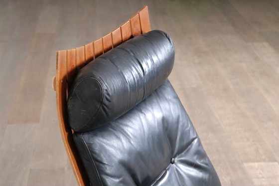 Image 1 of Hans Brattrud Scandia draaifauteuil voor Hove Møbler, Noorwegen 1957