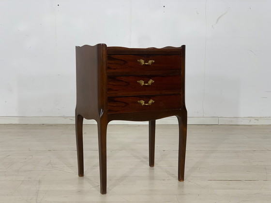 Image 1 of Mid Century hoge kast woonkamer vintage