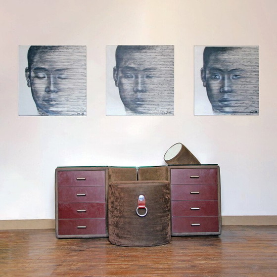 Image 1 of Tucroma vintage kaptafel van Guido Faleschini voor i4 Mariani, 1971