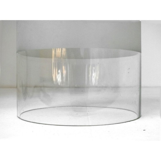 Image 1 of Vintage Fatua bureaulamp glas Fontana Arte door Guido Rosati Italië 1970