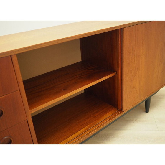 Image 1 of Vintage teakhouten dressoir, Denemarken 1970
