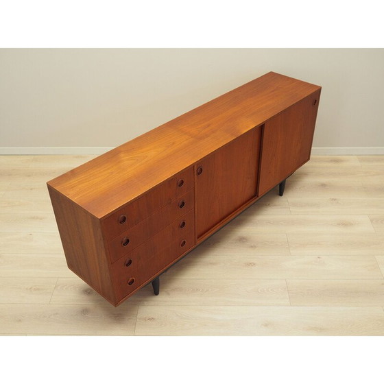 Image 1 of Vintage teakhouten dressoir, Denemarken 1970