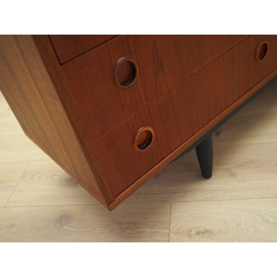 Image 1 of Vintage teakhouten dressoir, Denemarken 1970