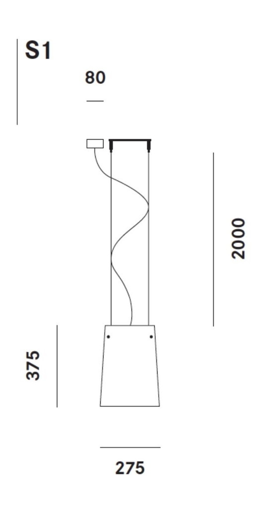 Image 1 of 2x Prandina Sera S1 Hanglampen