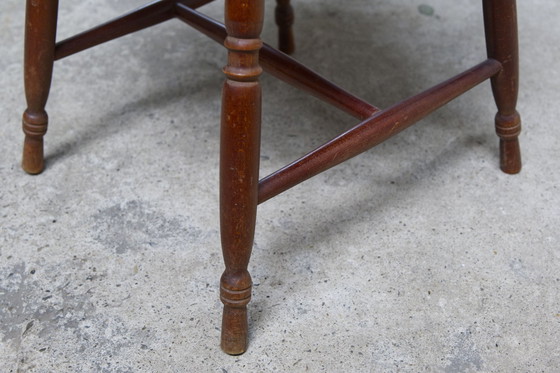 Image 1 of Set van 4 Windsor eetkamerstoelen