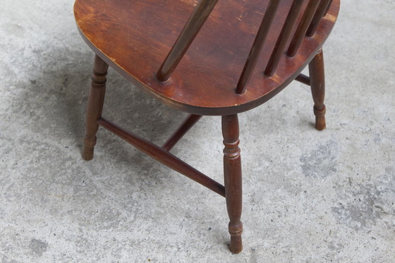 Image 1 of Set van 4 Windsor eetkamerstoelen