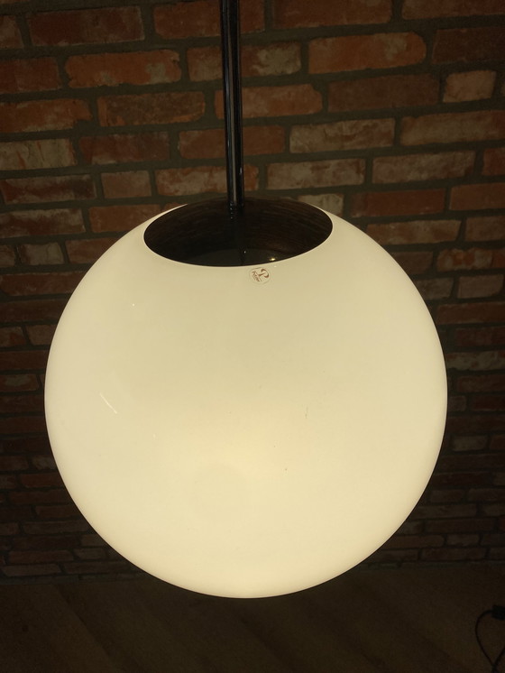 Image 1 of Grote Bol Hanglamp Van Peill Putzler, Duitsland, Jaren 1970