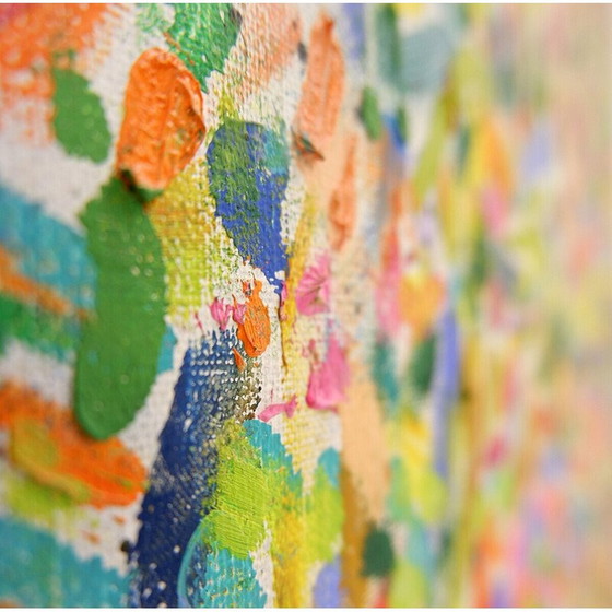 Image 1 of Vintage olieverf op doek door Georges Collignon, België