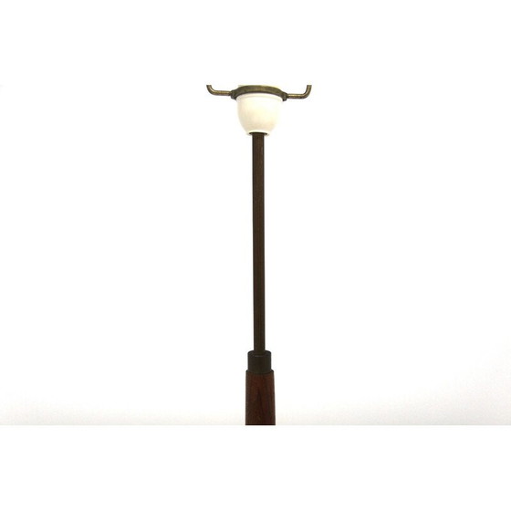 Image 1 of Vintage vloerlamp van teakhout en metaal, Zweden 1960