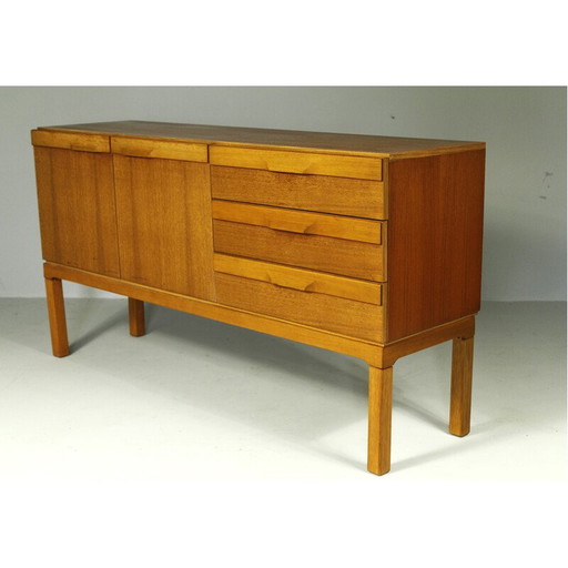 Vintage houten dressoir van Möbelwerk, Duitsland 1970