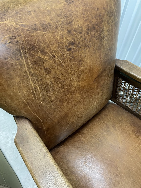 Image 1 of Vintage Schapenleren Fauteuil