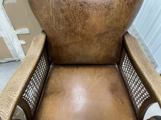 Image 1 of Vintage Schapenleren Fauteuil