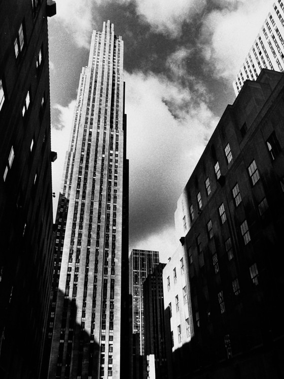 Image 1 of Michel Pinel 1949-2022 Sublime Foto New York Rockfeller Center 1986