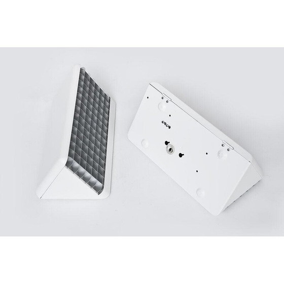 Image 1 of Paar vintage aluminium wandlampen van Raak Amsterdam, jaren 1970