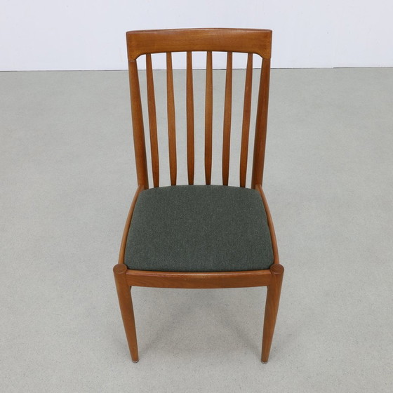 Image 1 of 6X Vintage Eetkamerstoel Teak Bramin, 1970S Deens