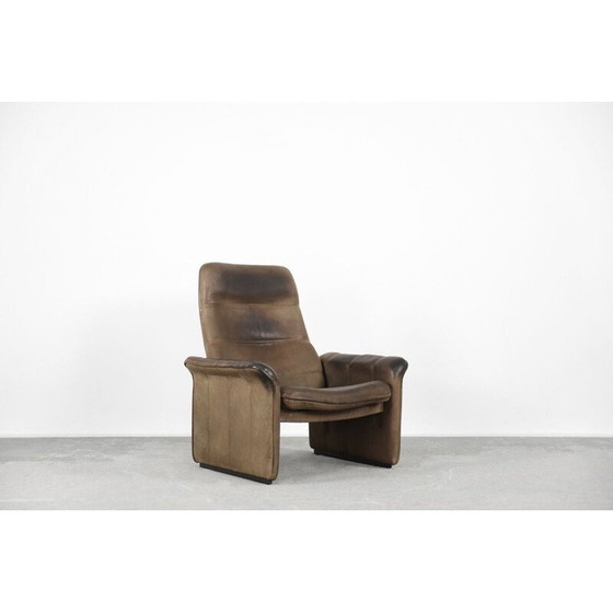 Image 1 of Vintage verstelbare buffelleer fauteuil van De Sede, Zwitserland 1970