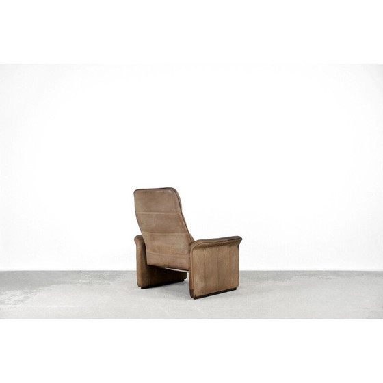 Image 1 of Vintage verstelbare buffelleer fauteuil van De Sede, Zwitserland 1970