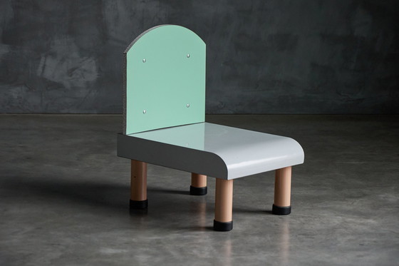 Image 1 of Memphis Stoel In De Stijl Van Ettore Sottsass, Italië, 1980S