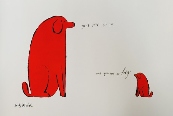 Image 1 of Andy Warhol: “You Are So Little And You Are So Big, C1958”. 