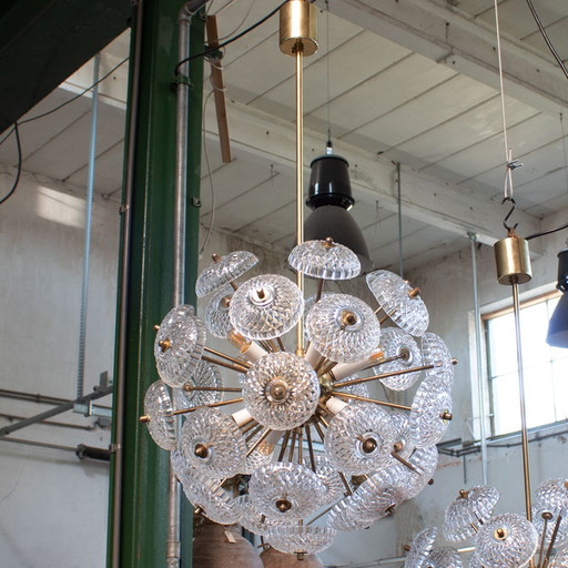 Vintage Kristallen sputnik kroonluchter