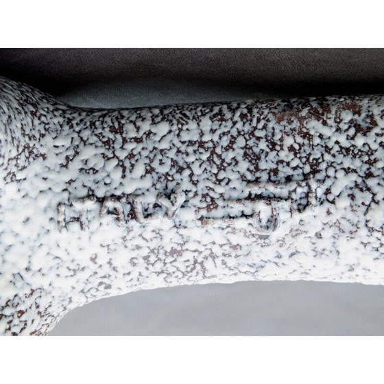 Image 1 of Vintage keramische neushoorn door Roberto Rigon Vicenza, Italië 1960