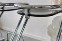 3x Vintage Lammhults barstools by Börge Lindau & Bo Lindekrantz