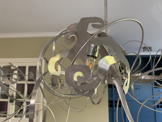 Image 1 of Moderne Grote Hanglamp aluminium