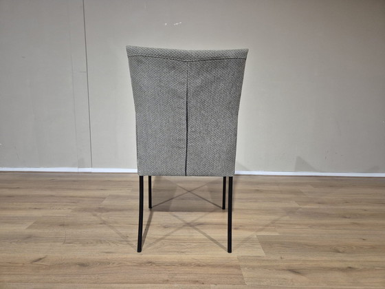 Image 1 of 3x Bert Plantagie Eetkamerstoelen - Grijs - Taupe - Design