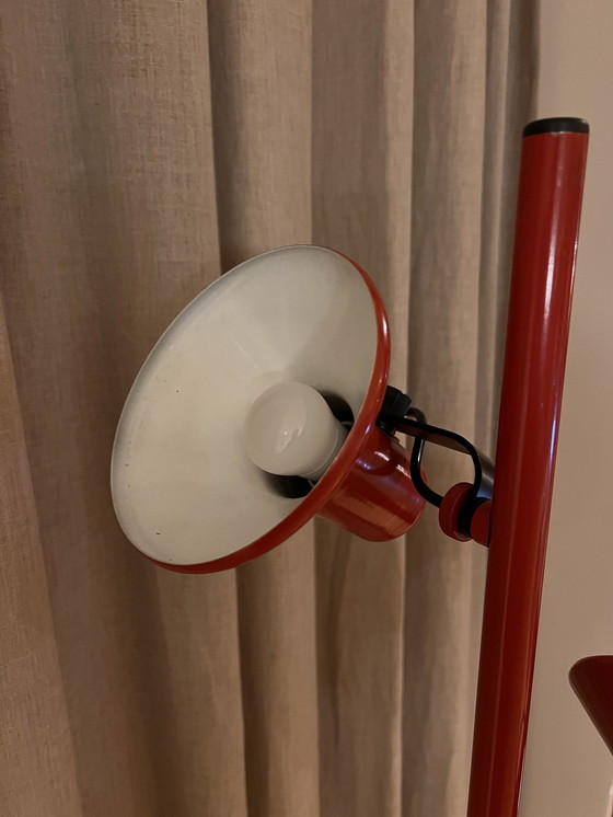 Image 1 of Vintage Jaren 70 Vloer Staande Lamp Met Drie Spots