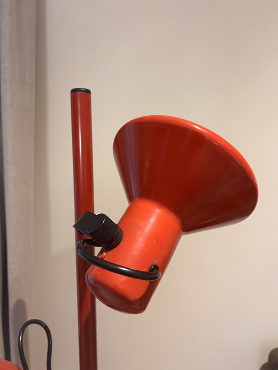 Image 1 of Vintage Jaren 70 Vloer Staande Lamp Met Drie Spots