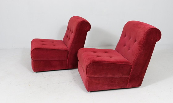 Image 1 of Space Age modulaire sofa-elementen/modulaire sofa, Duitsland, jaren 1970