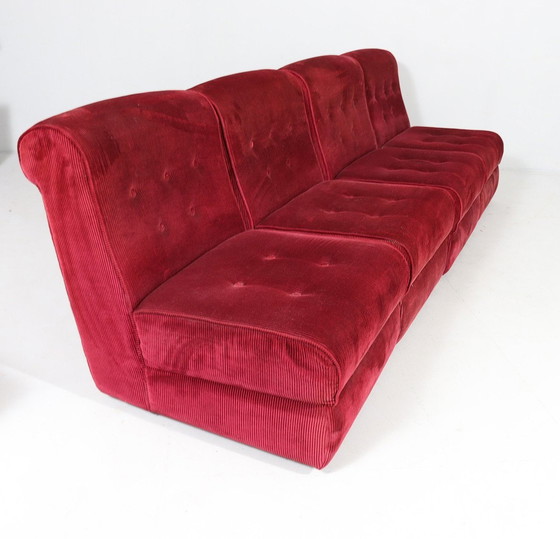 Image 1 of Space Age modulaire sofa-elementen/modulaire sofa, Duitsland, jaren 1970