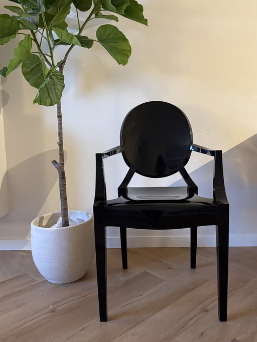 Kartell Louis Ghost Chair Black