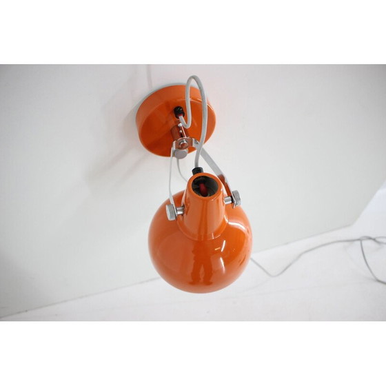 Image 1 of Vintage oranje wandlamp van Lidokov, jaren 1960