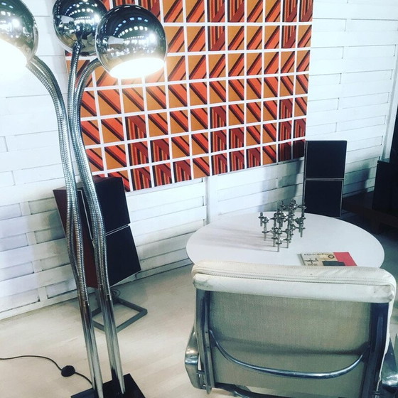 Image 1 of Vintage stof van Lynne Crossbee voor Knoll International