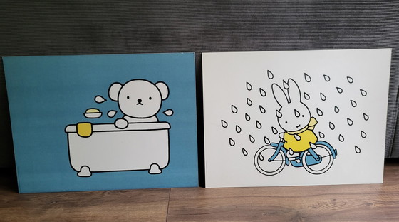 Image 1 of 2x Dick Bruna prints uit 1986