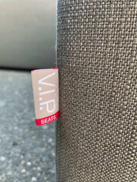 Image 1 of Taupe VIP Seats 2x 2,5-zits stoffen bankstel
