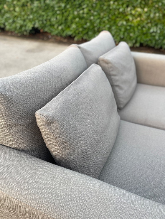 Image 1 of Taupe VIP Seats 2x 2,5-zits stoffen bankstel