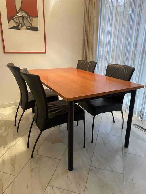 Eettafel Kersen Fineer