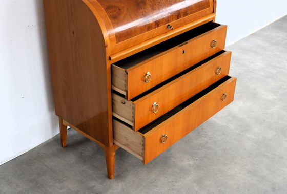 Image 1 of Vintage Zweedse Secretaire