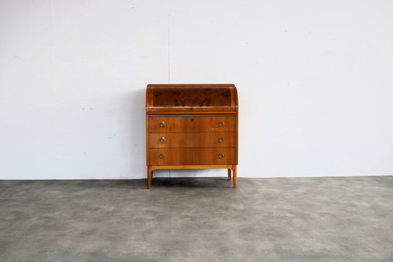 Image 1 of Vintage Zweedse Secretaire